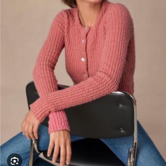 Rouje Loica Cardigan blush s 40 - Picture 2 of 2
